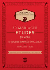 50 Mariachi Etudes for Violin: Book 1 cover